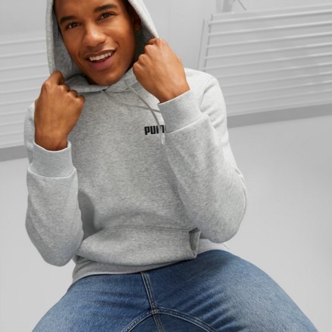 Puma Bluza męska Puma ESS+ 2 Col Small Logo Hoodie FL szara 674471 04 Puma Bluza męska Puma ESS+ 2 Col Small Logo Hoodie FL szara 674471 04