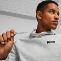 Puma Bluza męska Puma ESS+ 2 Col Small Logo Hoodie FL szara 674471 04