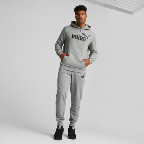 Puma Bluza męska Puma ESS Big Logo Hoodie FL szara 586686 03 Puma Bluza męska Puma ESS Big Logo Hoodie FL szara 586686 03