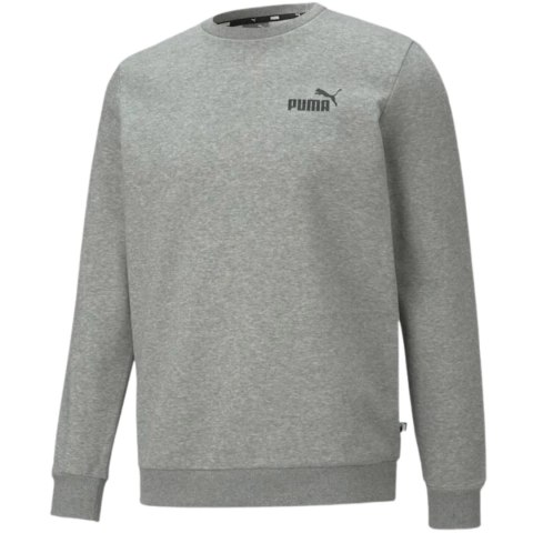 Puma Bluza męska Puma ESS Small Logo Crew FL szara 586682 03