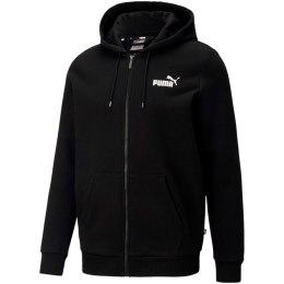 Puma Bluza męska Puma ESS Small Logo FZ Hoodie FL czarna 586702 01