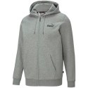 Puma Bluza męska Puma ESS Small Logo FZ Hoodie FL szary 586702 03