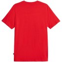 Puma Koszulka męska Puma Graphics No. 1 Logo Tee All Time czerwona 677183 11