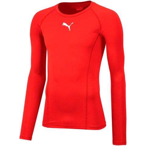 Puma Koszulka męska Puma Liga Baselayer Tee LS czerwona 655920 01