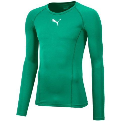 Puma Koszulka męska Puma Liga Baselayer Tee LS zielona 655920 05