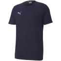 Puma Koszulka męska Puma teamGOAL 23 Casuals Tee granatowa 656578 06