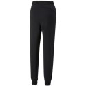 Puma Spodnie damskie Pum ESS+ Embroidery High-Waist Pants FL czarne 670007 01