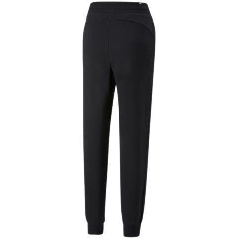 Puma Spodnie damskie Pum ESS+ Embroidery High-Waist Pants FL czarne 670007 01 Puma Spodnie damskie Pum ESS+ Embroidery High-Waist Pants FL czarne 670007 01