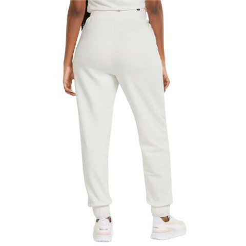 Puma Spodnie damskie Puma ESS+ Embroidery High-Waist Pants FL kremowe 670007 99 Puma Spodnie damskie Puma ESS+ Embroidery High-Waist Pants FL kremowe 670007 99