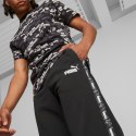 Puma Spodnie męskie Puma ESS Tape Camo Sweatpants czarne 675949 01