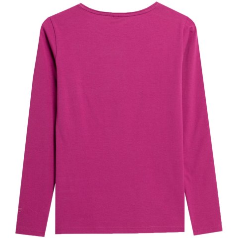 4F Koszulka damska longsleeve 4F F167 ciemny róż 4FAW23TLONF167 53S 4F Koszulka damska longsleeve 4F F167 ciemny róż 4FAW23TLONF167 53S
