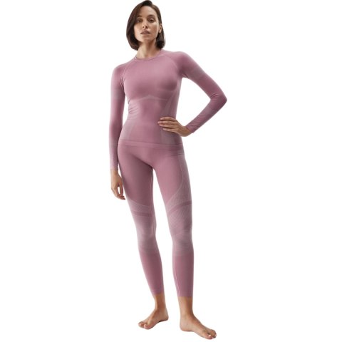 4F Legginsy termoaktywne damskie 4F F116 ciemny róż 4FAW23USEAF116 53S 4F Legginsy termoaktywne damskie 4F F116 ciemny róż 4FAW23USEAF116 53S