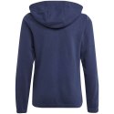 Adidas Bluza dla dzieci adidas Essentials 3-Stripes Full-Zip Hoodie granatowa IB1667