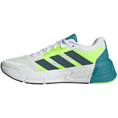 Adidas Buty męskie adidas Questar 2 biało-zielone IF2233 Adidas Buty męskie adidas Questar 2 biało-zielone IF2233