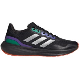 Adidas Buty męskie adidas Runfalcon 3 TR czarno-zielono-fioletowe HP7570