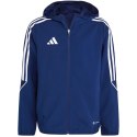 Adidas teamwear Kurtka dla dzieci adidas Tiro 23 League Windbreaker granatowa IA1627