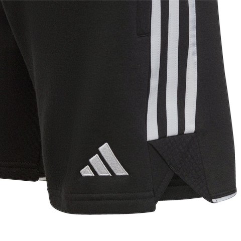 Adidas teamwear Spodenki dla dzieci adidas Tiro 23 League Sweat czarne HS3595 Adidas teamwear Spodenki dla dzieci adidas Tiro 23 League Sweat czarne HS3595