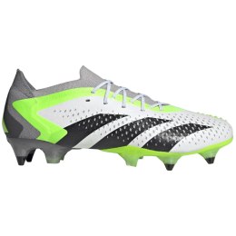 Adidas Buty piłkarskie adidas Predator Accuracy.1 Low SG biało-zielone IF2292
