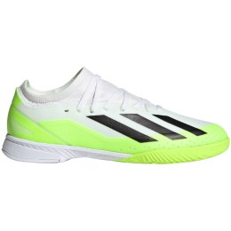 Adidas Buty piłkarskie dla dzieci adidas X Crazyfast.3 IN biało-zielone IE1563