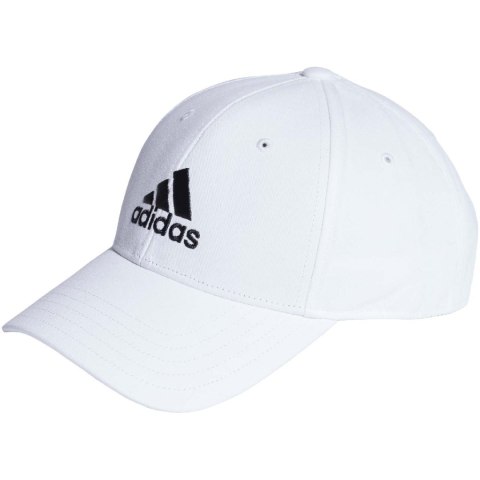 Adidas Czapka z daszkiem adidas Cotton Twill Baseball biała IB3243