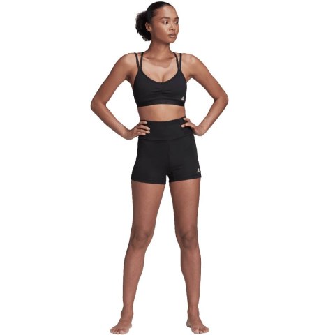 Adidas Spodenki damskie adidas Yoga Essentials High-Waisted czarne HD6825 Adidas Spodenki damskie adidas Yoga Essentials High-Waisted czarne HD6825