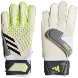 Adidas teamwear Rękawice bramkarskie adidas Predator Match Gloves biało-zielone IA0875