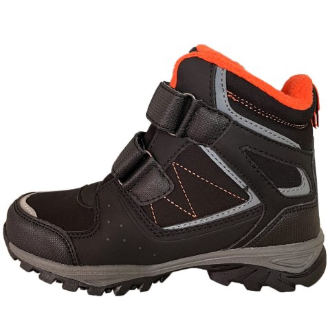 Lee Cooper Buty dla dzieci Lee Cooper czarno-pomarańczowe LCJ-23-01-2060K Lee Cooper Buty dla dzieci Lee Cooper czarno-pomarańczowe LCJ-23-01-2060K