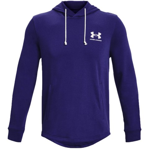 Under Armour Bluza męska Under Armour UA Rival Terry LC HD niebieska 1370401 468