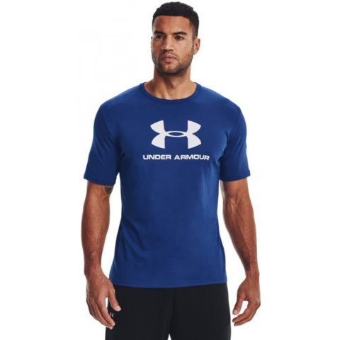 Under Armour Koszulka męska Under Armour Sportstyle Logo SS niebieska 1329590 471 Under Armour Koszulka męska Under Armour Sportstyle Logo SS niebieska 1329590 471