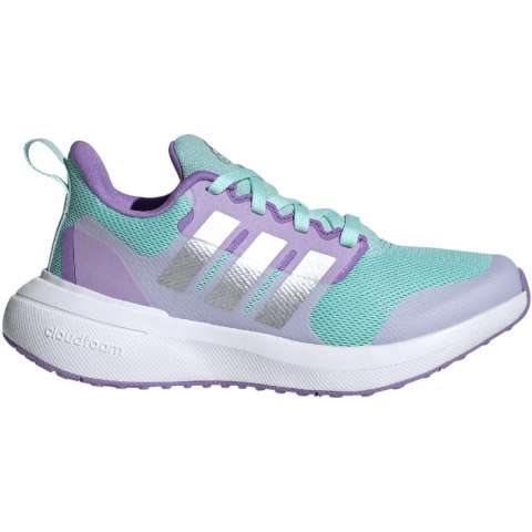 Adidas Buty dla dzieci adidas FortaRun 2.0 Cloudfoam Lace niebiesko-fioletowe ID2363