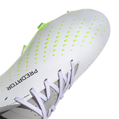 Adidas Buty piłkarskie adidas Predator Accuracy.3 L FG biało-szare GZ0014 Adidas Buty piłkarskie adidas Predator Accuracy.3 L FG biało-szare GZ0014