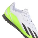 Adidas Buty piłkarskie dla dzieci adidas X Crazyfast.4 TF biało-zielone IE4066