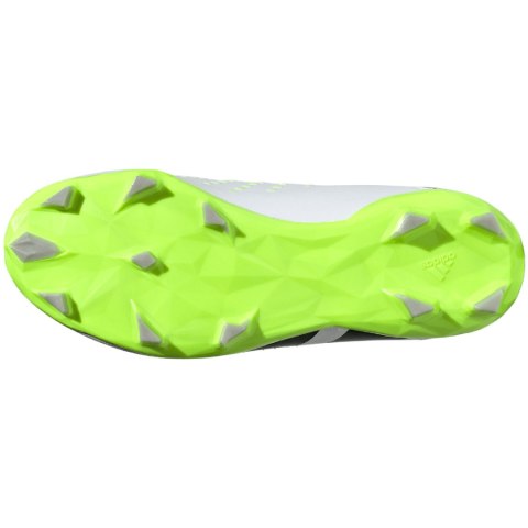 Adidas Buty piłkarskie dla dzieci adidas Predator Accuracy.3 FG biało-szare IE9504 Adidas Buty piłkarskie dla dzieci adidas Predator Accuracy.3 FG biało-szare IE9504
