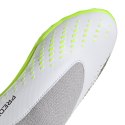 Adidas Buty piłkarskie dla dzieci adidas Predator Accuracy.3 Laceless TF biało-szare IE9436