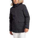 Adidas Kurtka męska adidas Parka Hooded Fur czarna IK0553