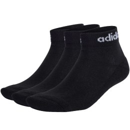 Adidas Skarpety adidas Linear Ankle Socks Cushioned Socks 3P czarne IC1303