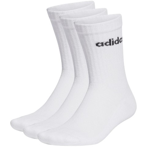 Adidas Skarpety adidas Linear Crew Cushioned Socks 3P białe HT3455