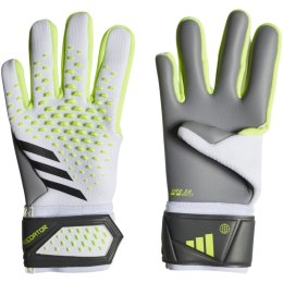 Adidas teamwear Rękawice bramkarskie adidas Predator League Gloves biało-szare IA0879