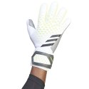 Adidas teamwear Rękawice bramkarskie adidas Predator League Gloves biało-szare IA0879