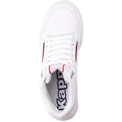 Kappa Buty Kappa Mangan biało-czerwone 242764 1020 Kappa Buty Kappa Mangan biało-czerwone 242764 1020