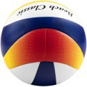 Mikasa Piłka siatkowa plażowa Mikasa Beach Classic biało-żółto-niebieska BV552C-WYBR