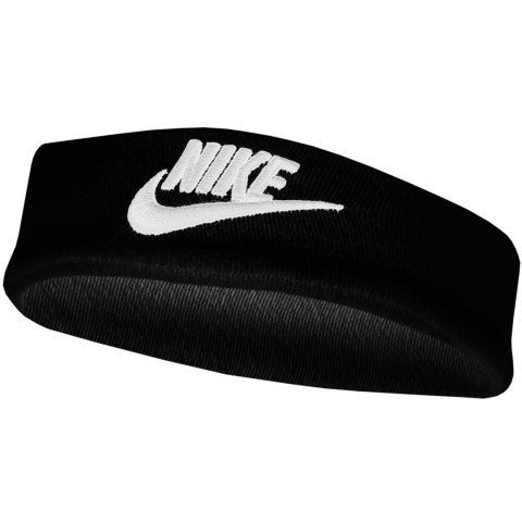 Nike Opaska na głowę Nike Classic Terry czarna N1008665010OS