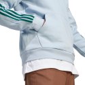 Adidas Bluza męska adidas Essentials Fleece 3-Stripes 1/4-Zip błękitna IJ8909