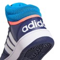 Adidas Buty dla dzieci adidas Hoops Mid granatowe GW0400