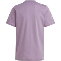 Adidas Koszulka dla dzieci adidas Essentials Big Logo Cotton Tee fioletowa IJ7061