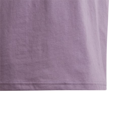 Adidas Koszulka dla dzieci adidas Essentials Big Logo Cotton Tee fioletowa IJ7061 Adidas Koszulka dla dzieci adidas Essentials Big Logo Cotton Tee fioletowa IJ7061
