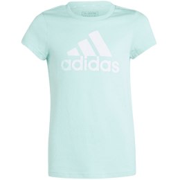 Adidas Koszulka dla dzieci adidas Essentials Big Logo Cotton Tee miętowa IM0279