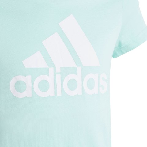 Adidas Koszulka dla dzieci adidas Essentials Big Logo Cotton Tee miętowa IM0279 Adidas Koszulka dla dzieci adidas Essentials Big Logo Cotton Tee miętowa IM0279