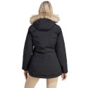 Adidas Kurtka damska adidas Parka Hooded Fur czarna IJ8260