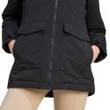 Adidas Kurtka damska adidas Parka Hooded Fur czarna IJ8260